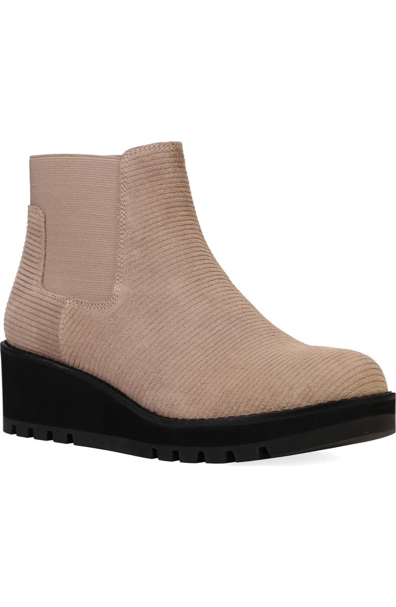 Eileen Fisher Chelsea Wedge Bootie, Main, color, Taupe