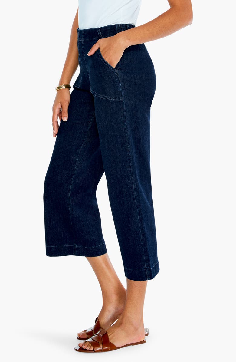 NIC+ZOE All Day Wide Leg Crop Jeans, Alternate, color, Atlas