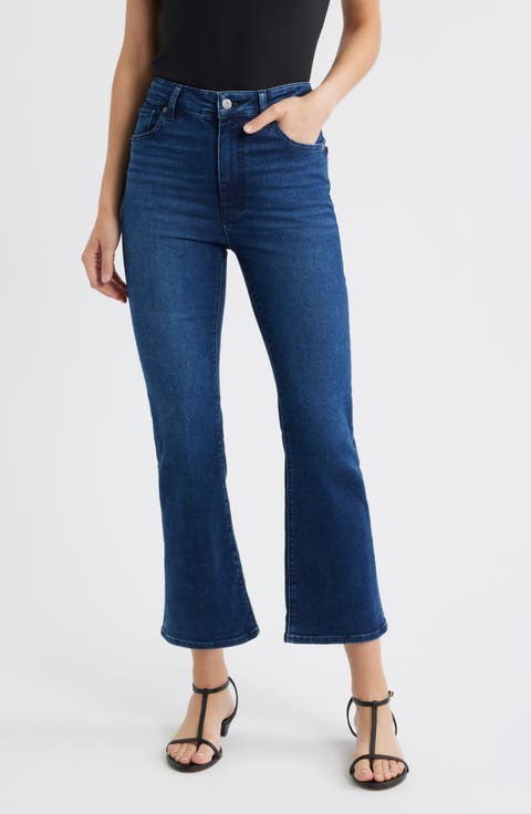 The Reboot High Waist Crop Flare Jeans