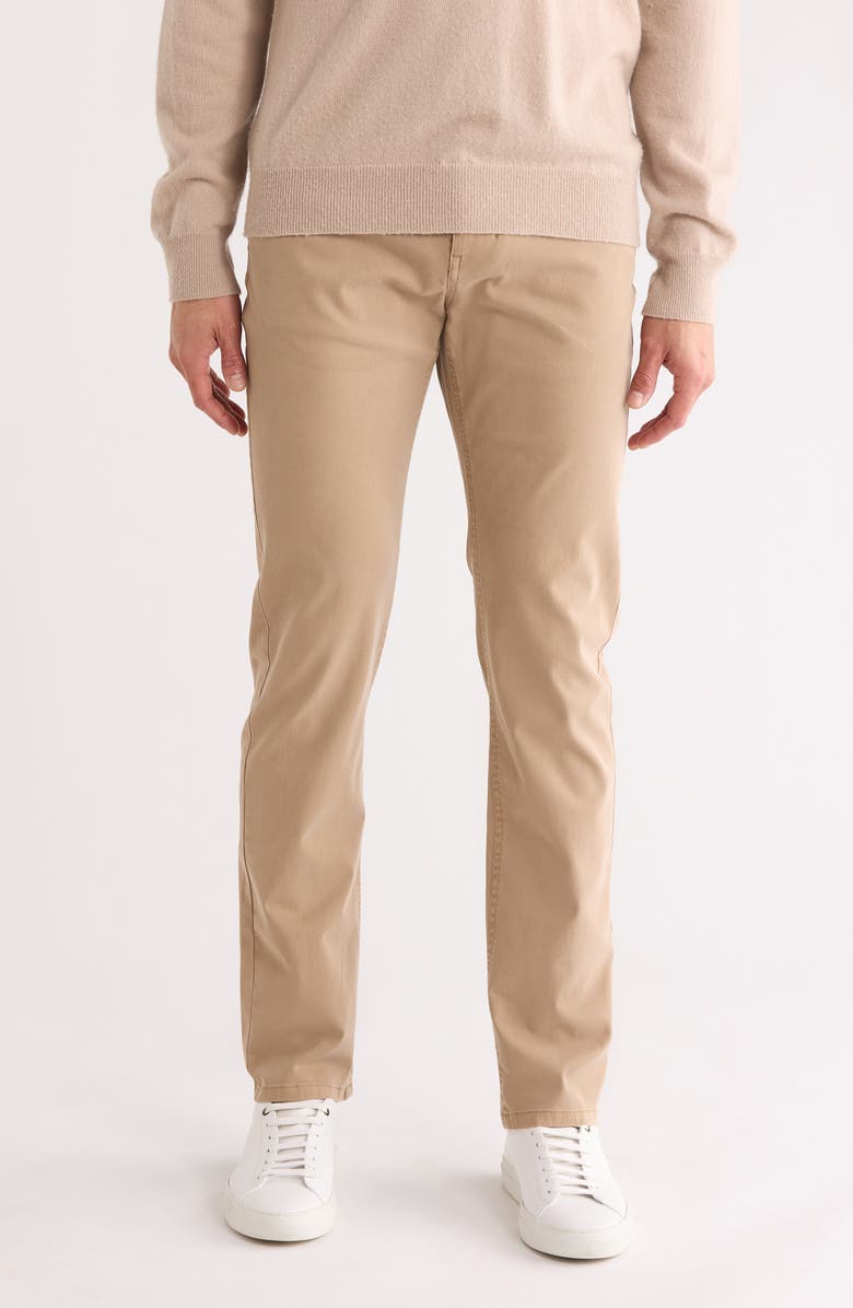 Vintage 1946 Stretch Cotton Blend 5-Pocket Pants, Main, color, Khaki