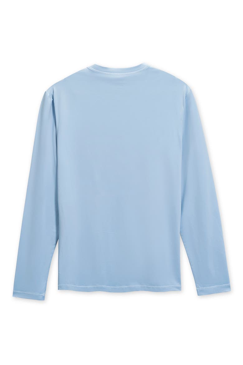 Double Hi Long Sleeve Sunshirt, Alternate, color, BABY BLUE