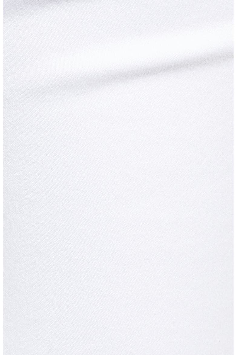 Double Button Skinny Jeans, Alternate, color, WHITE