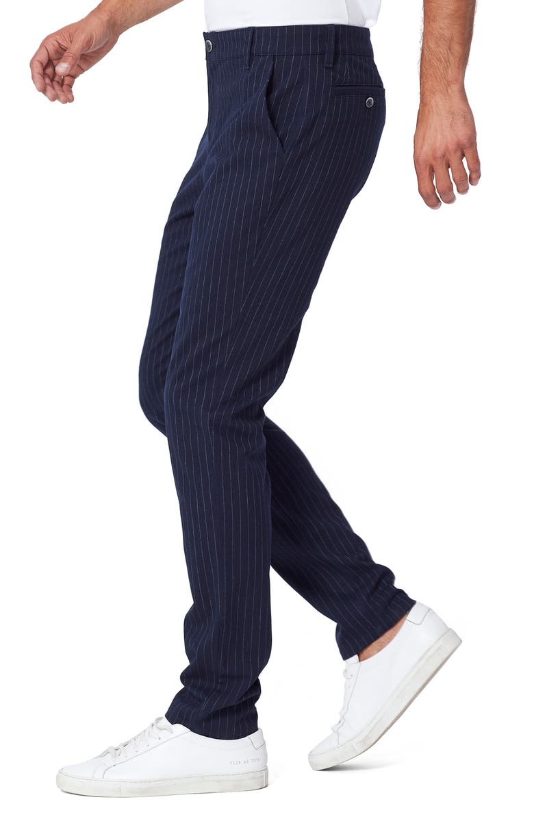 PAIGE Transcend Stafford Slim Fit Knit Pants, Alternate, color, Navy Shadow