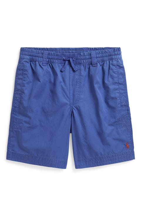 Kids' Cotton Twill Rugby Shorts (Big Kid)