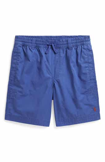 Kids' Cotton Twill Rugby Shorts