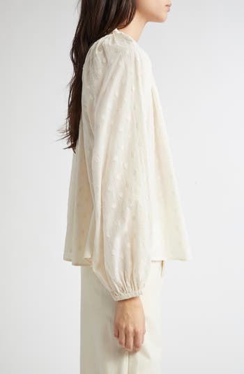Ada Clip Dot Cotton Top