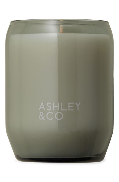 Ashley & Co Waxed Perfume Scented Kitchen Candle: Lotus Leaf & Lustre With Yuzu In Transparent