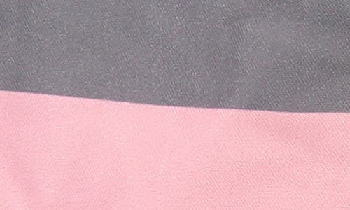 SNAPPER ROCK SNAPPER ROCK SALMON STRIPE SWIM TRUNKS 