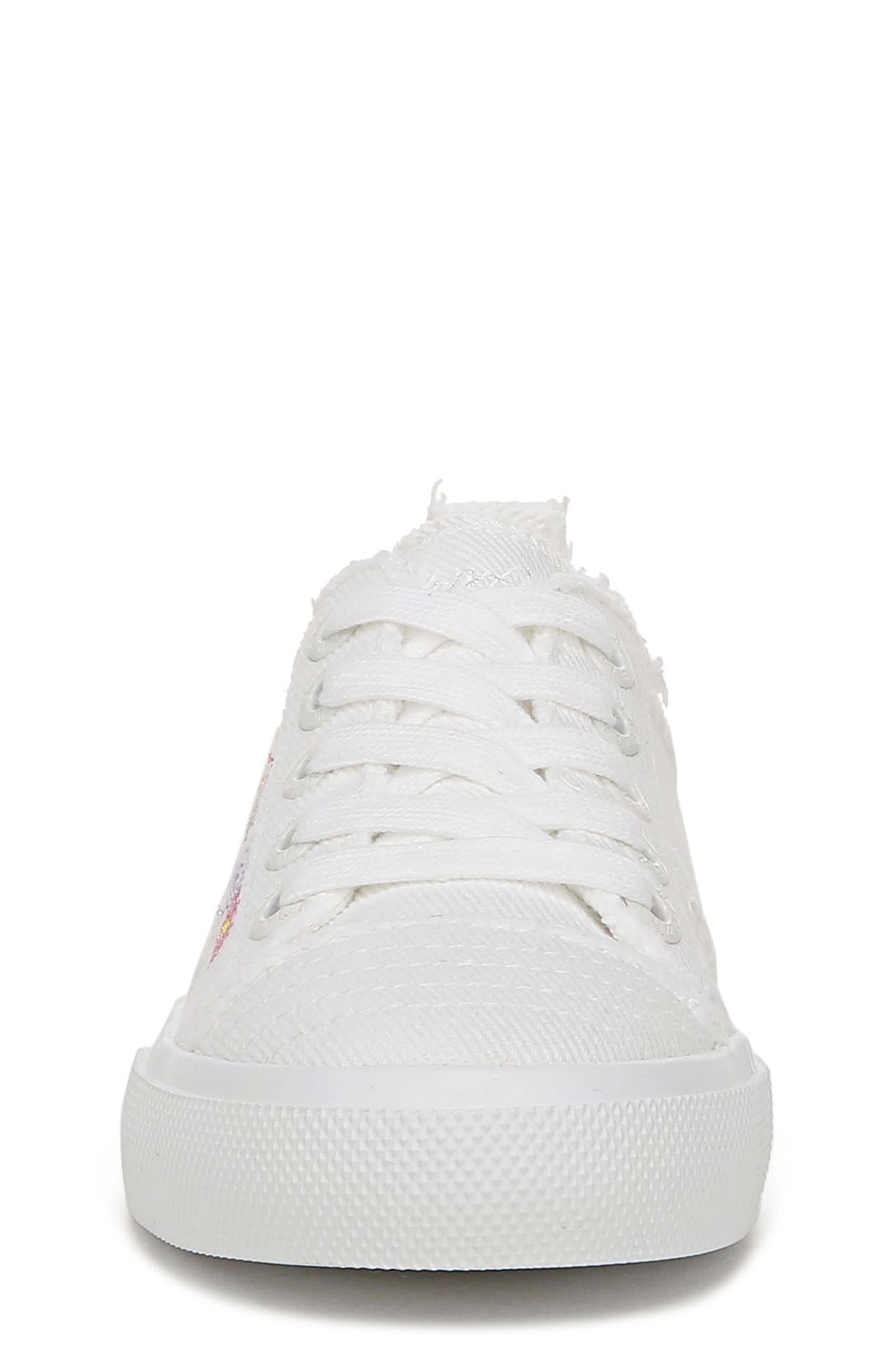Blowfish Malibu Kids' Vivid Lace-Up Sneaker, Alternate, color, White Pastel