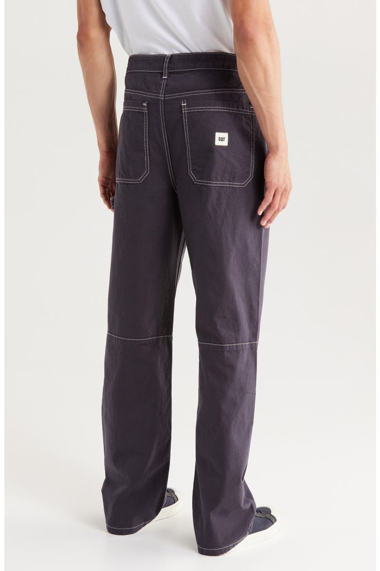 Relaxed Baggy Carpenter Pants, Alternate, color, SLATE
