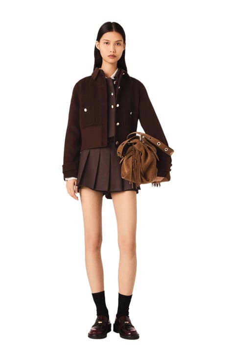 Short reversible coat