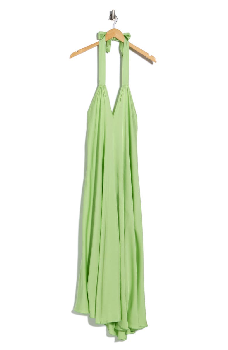 FRNCH Auria Woven Dress, Main, color, Pistache