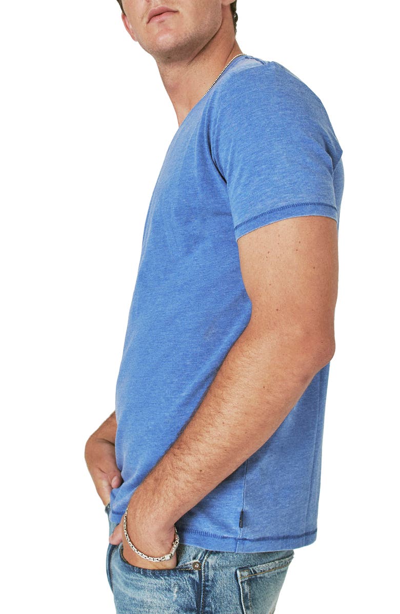 Lucky Brand Relaxed Fit V-Neck T-Shirt, Alternate, color, Monaco Blue