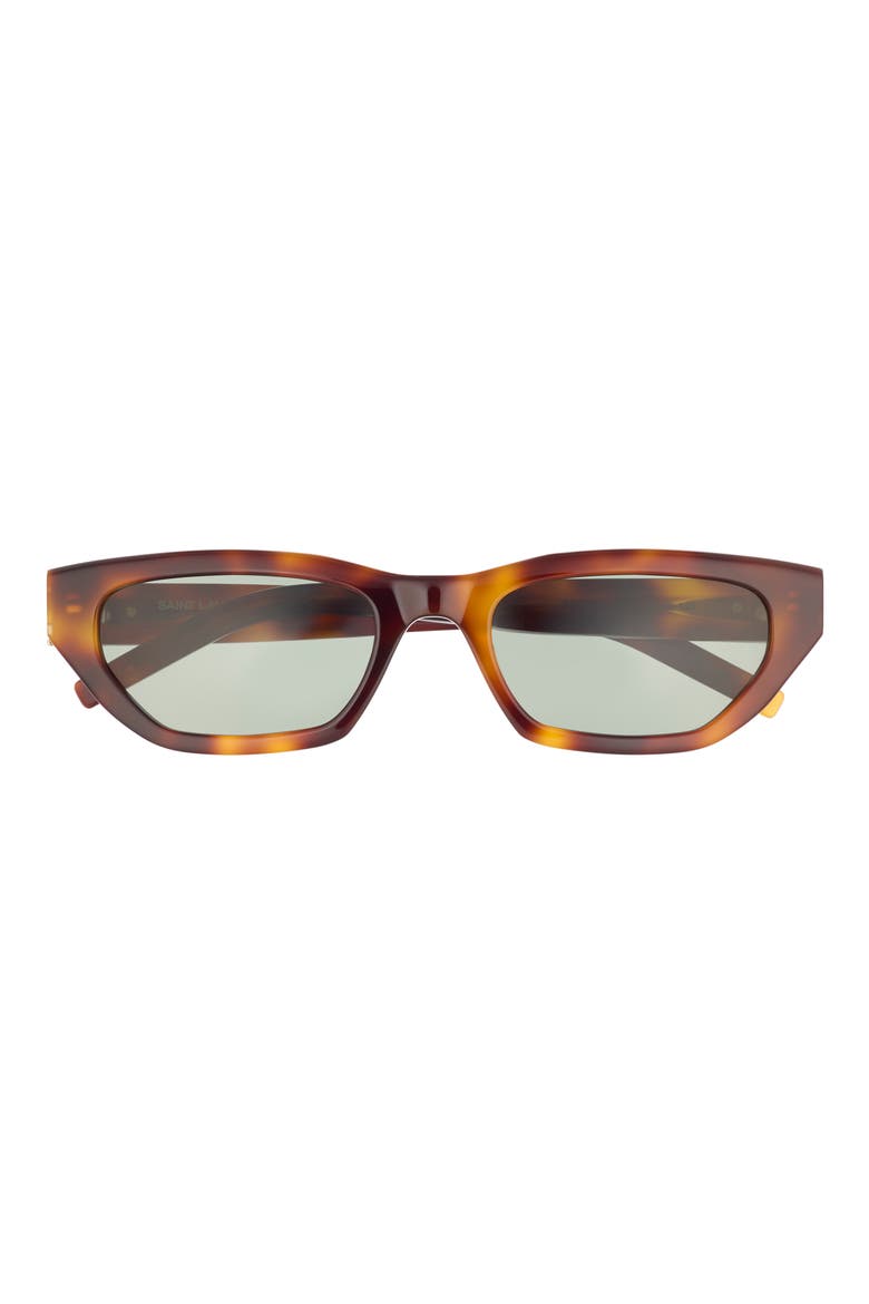 54mm Cat Eye Sunglasses, Main, color, HAVANA HAVANA GREEN