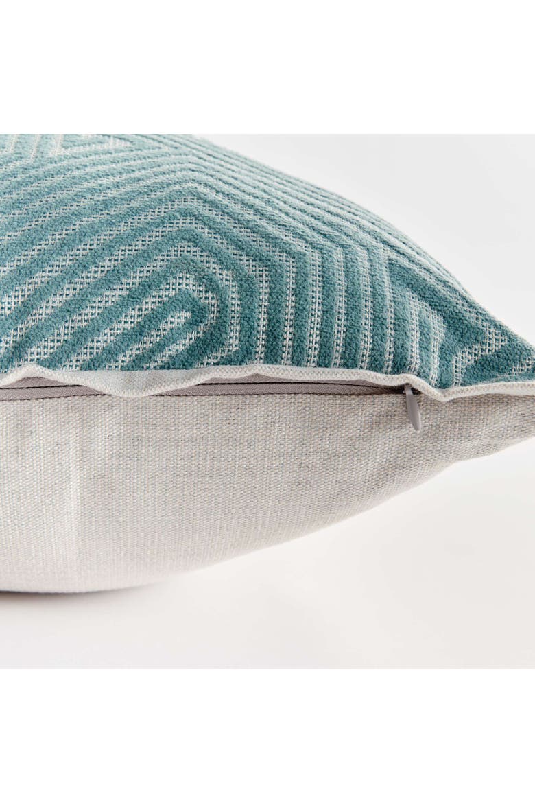 Sora Square Indoor-Outdoor Pillow 20", Alternate, color, Blue