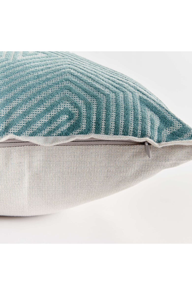 Napa Home & Garden Sora Square Indoor-Outdoor Pillow 20", Alternate, color, Blue