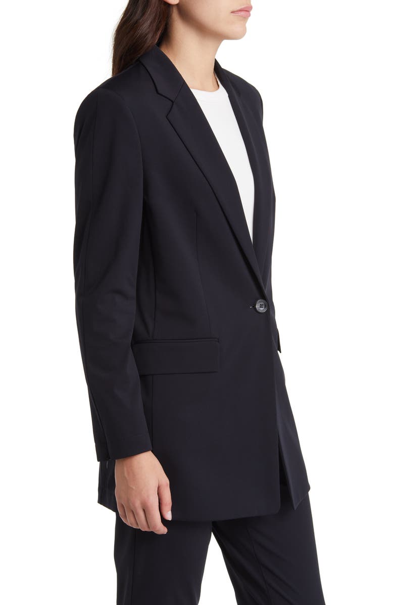 BOSS Jexotta Notch Lapel Blazer, Alternate, color, Blk