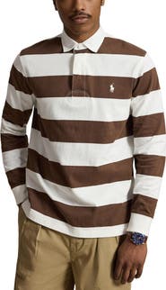 Polo Ralph Lauren Stripe Long Sleeve Rugby Shirt