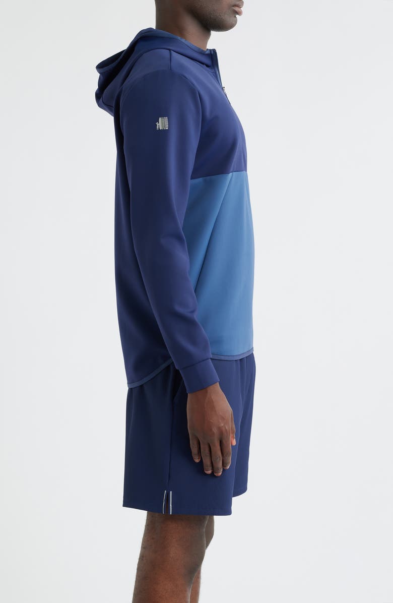 johnnie-O Iversons Half Zip Hoodie, Alternate, color, Navy