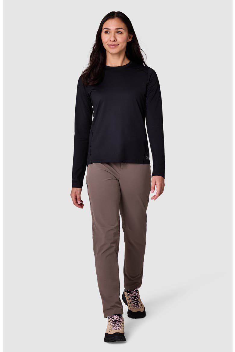 Vigor LT Crew Performance Sweatshirt, Alternate, color, BLACK