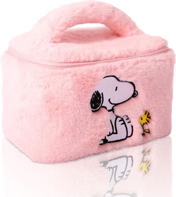 Snoopy Fluffy Cosmetic Bag for Travel