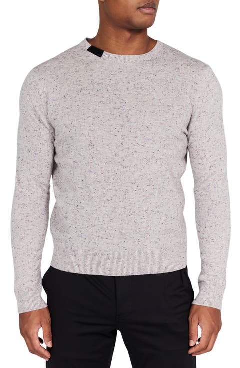 Bordon Fleck Merino Wool Crewneck Sweater