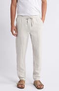 Faherty Linen Drawstring Pants