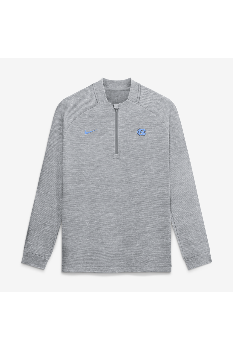 Men's Nike  Gray North Carolina Tar Heels Par Raglan Tri-Blend Therma-FIT Half-Zip Pullover, Main, color, Gray