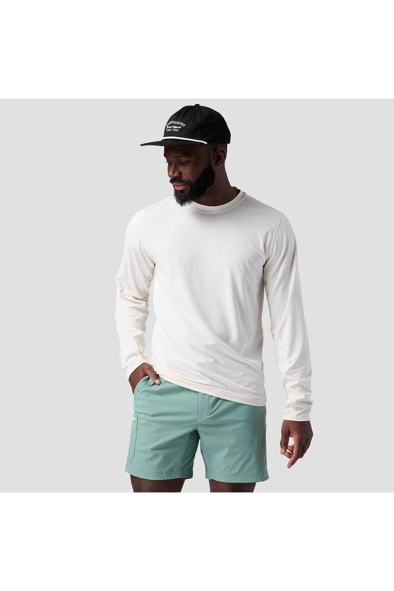 Bga Tahoe Sun Long-Sleeve Crew Shirt - Men's, Main, color, Egret