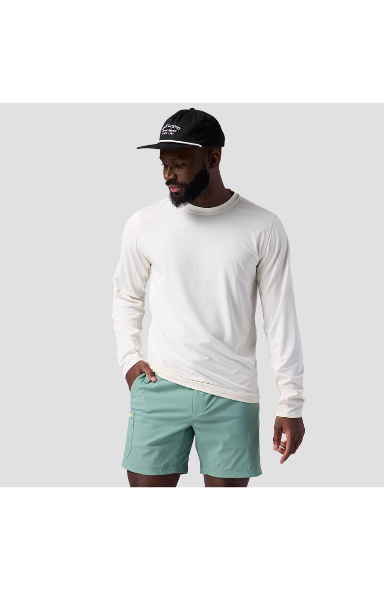 Backcountry Tahoe Sun Long-Sleeve Crew Shirt - Men's, Main, color, Egret