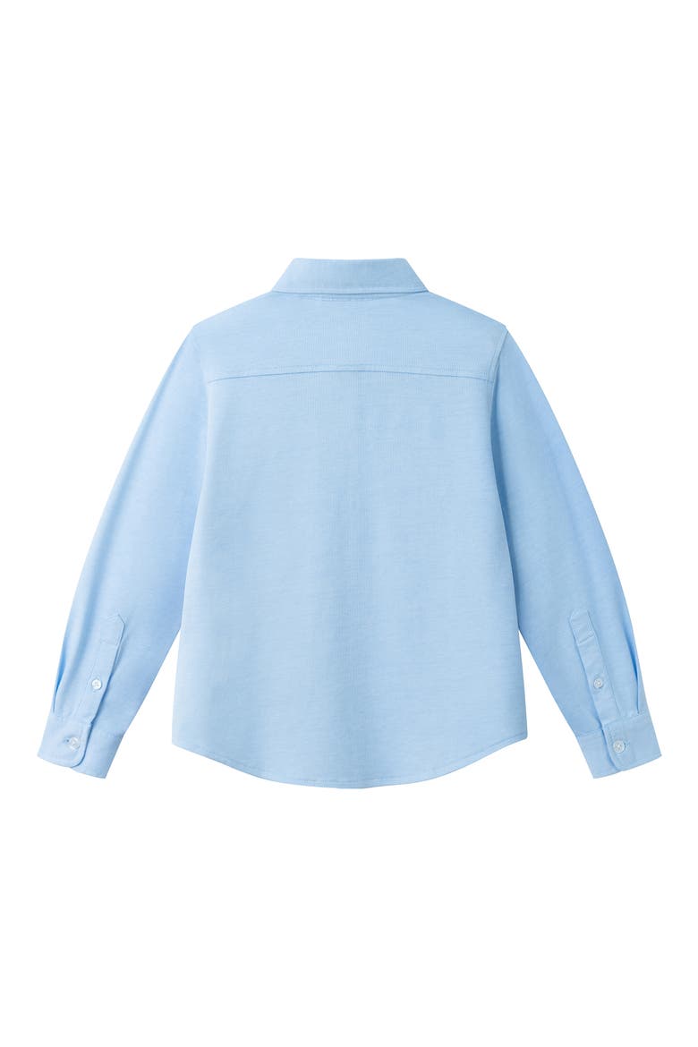 Kids' Oxford Cloth Button-Up Shirt, Alternate, color, LIGHT BLUE