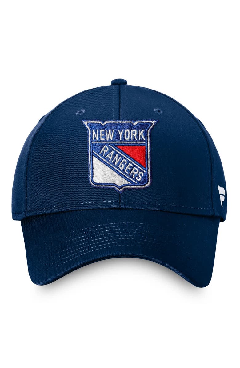 FANATICS Men's Fanatics Navy New York Rangers Core Adjustable Hat, Alternate, color, Navy