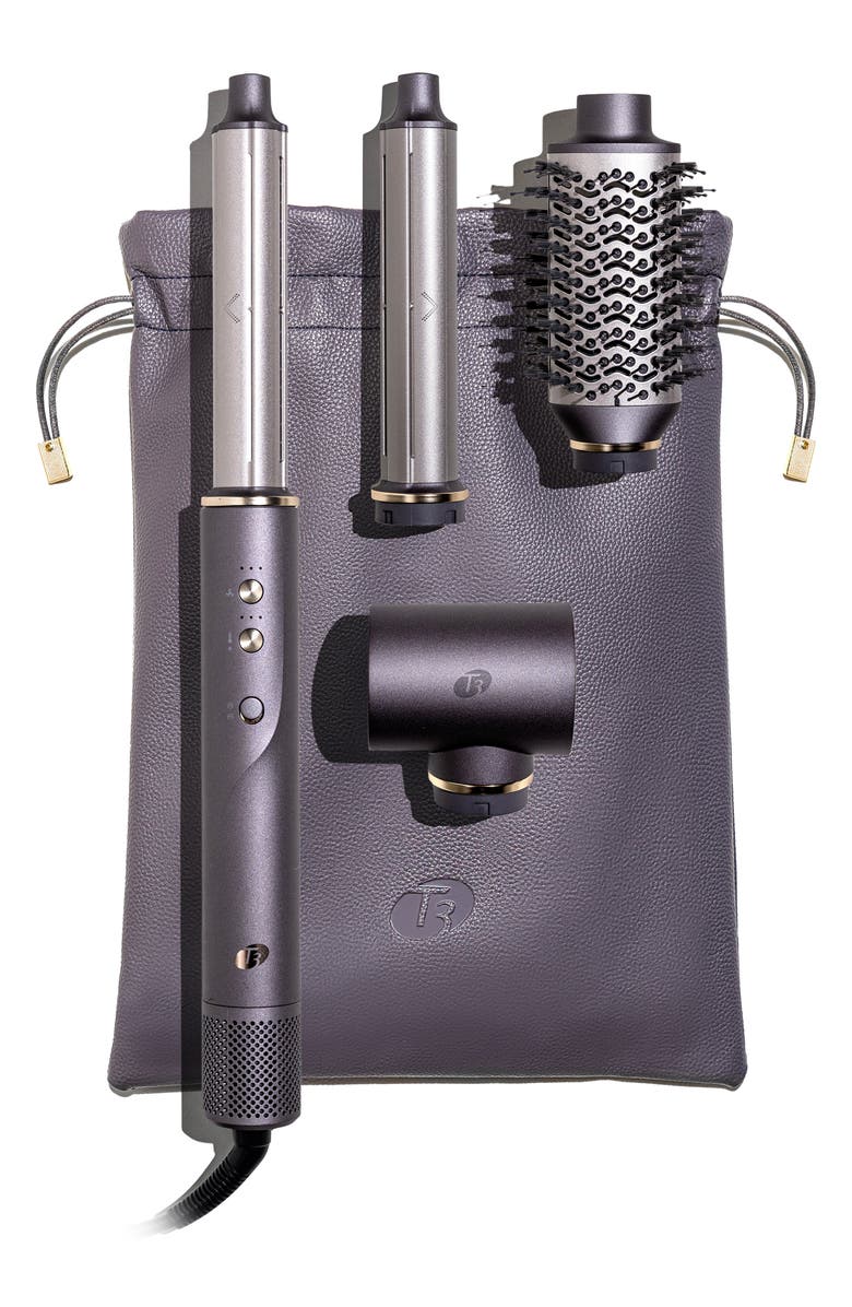 T3 Aire 360 Air Styler Blowout Gift Set with Luxe Carrying Case, Alternate, color, Sugar Plum