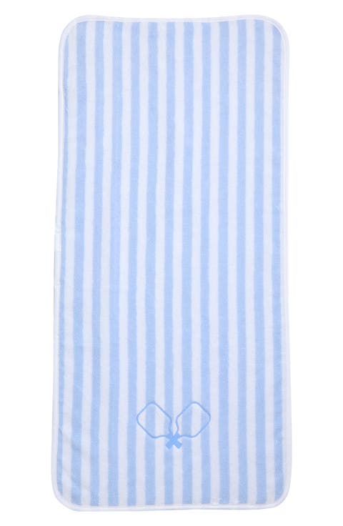 Stripe Organic Cotton Terry Towel