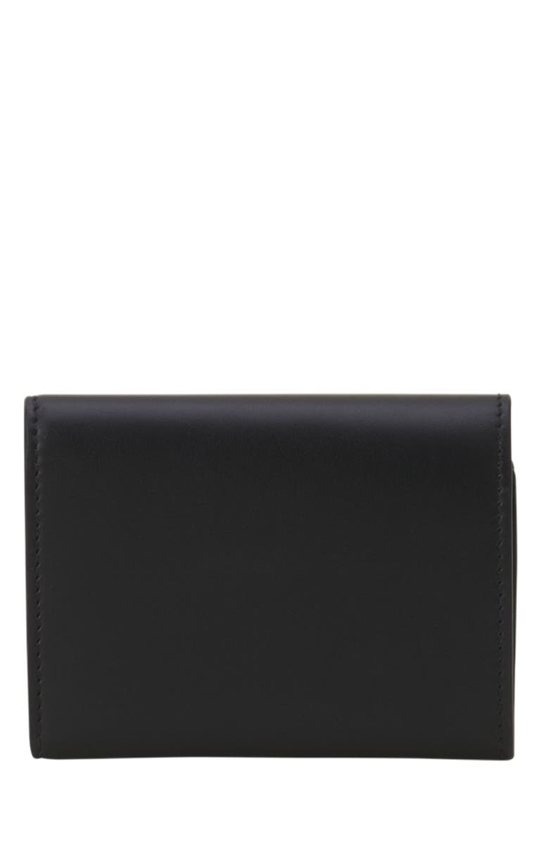 Lanvin Concerto Arpège Leather Wallet, Alternate, color, Black