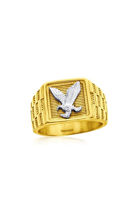 Men's Eagle Signet Ring