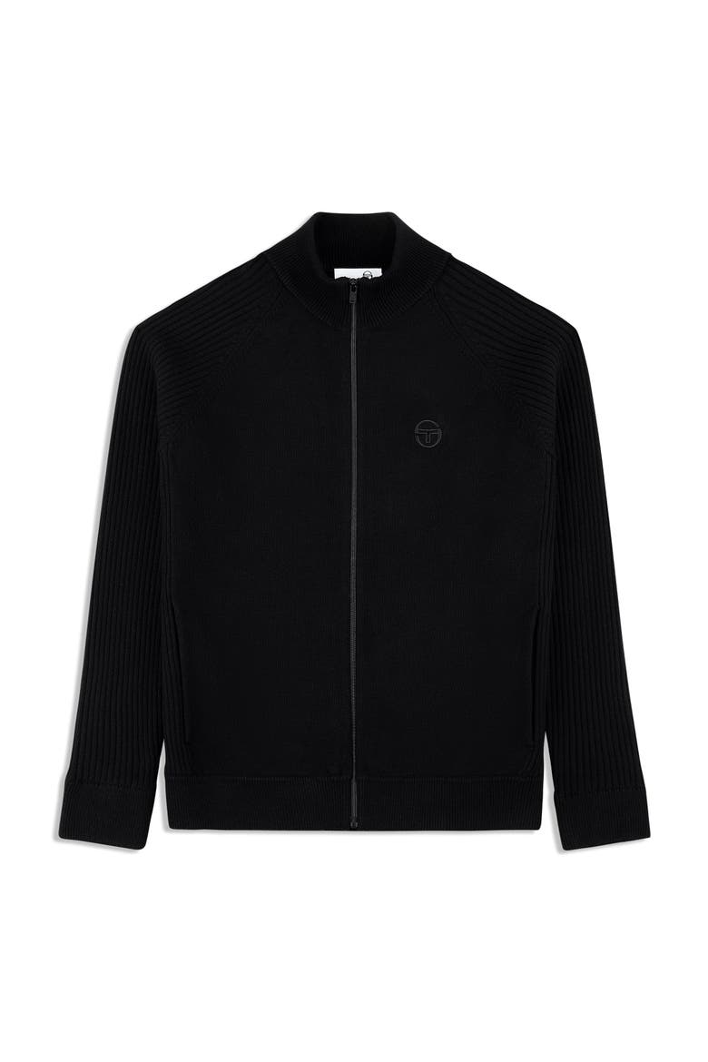 Saggio Track Jacket, Alternate, color, BLACK BEAUTY