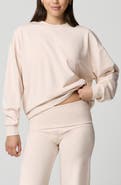 Florence by Mills Oversize Sport Sheen Crewneck Sweatshirt