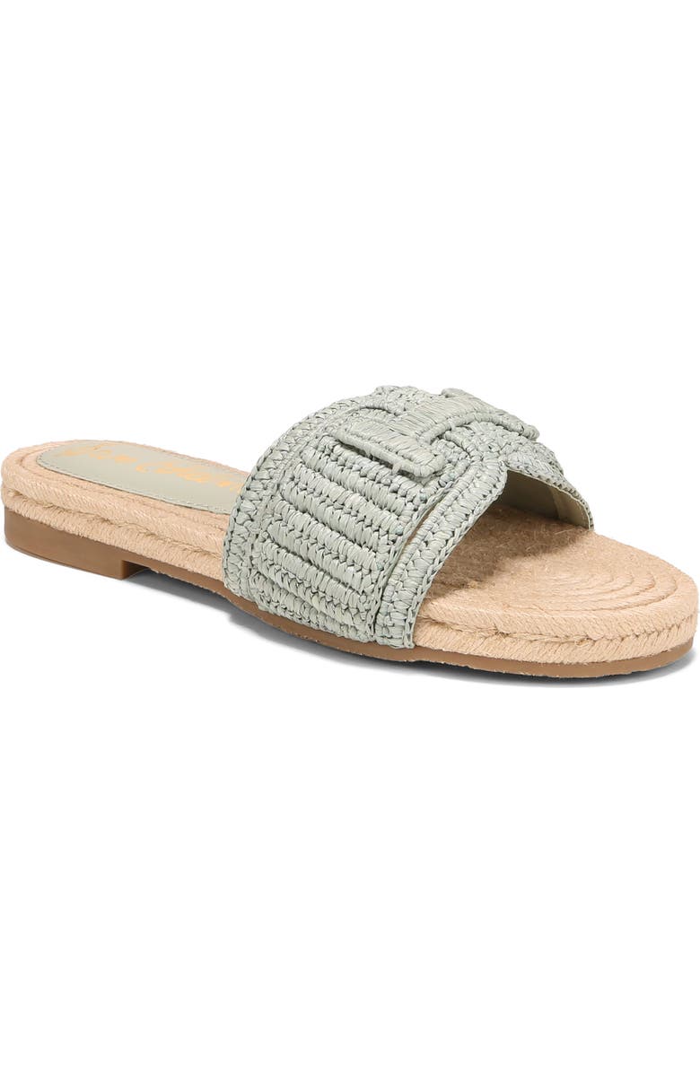 Sam Edelman Miya Slide Sandal, Main, color, Sage Sky