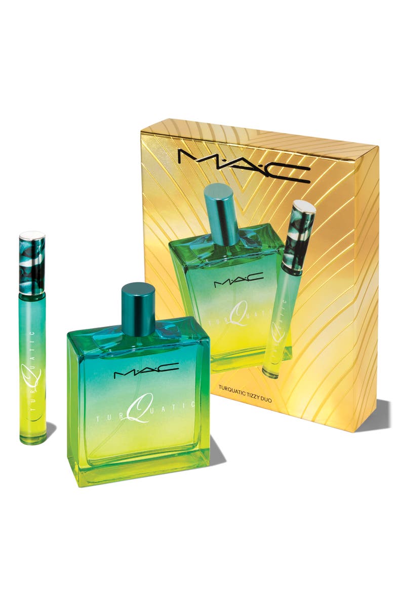 MAC Cosmetics Turquatic Tizzy Fragrance Duo $113 Value, Alternate, color, 