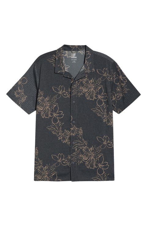 Bless Up Trail Performance Short Sleeve Button-Up Shirt