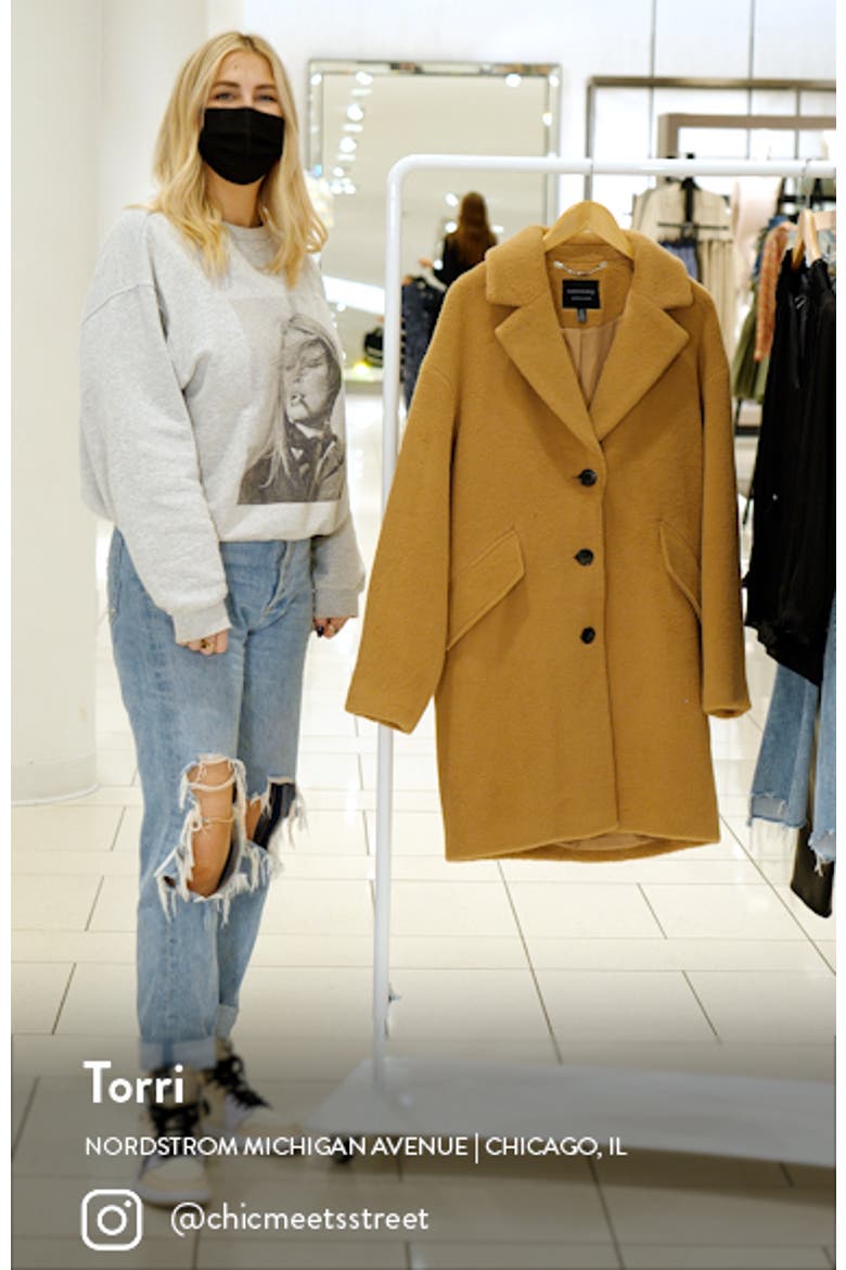 Notched Collar Coat video