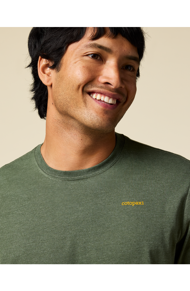 Cotopaxi Down The River T-Shirt - Men's, Alternate, color, Fatigue