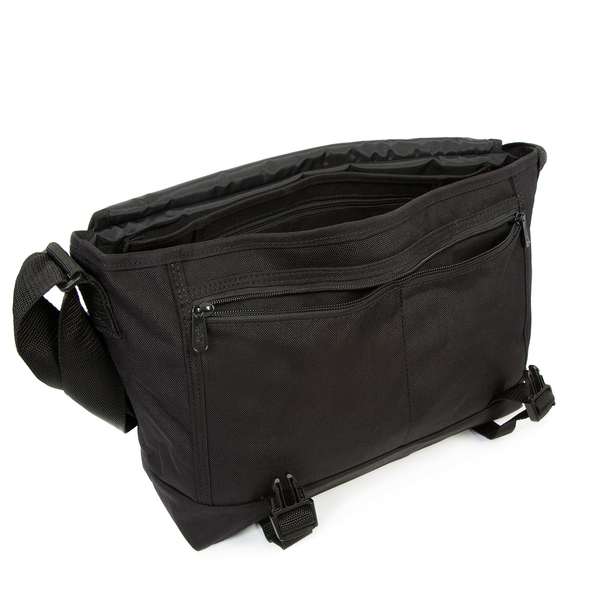 Manhattan Portage Hell's Kitchen Messenger Bag, Alternate, color, Black