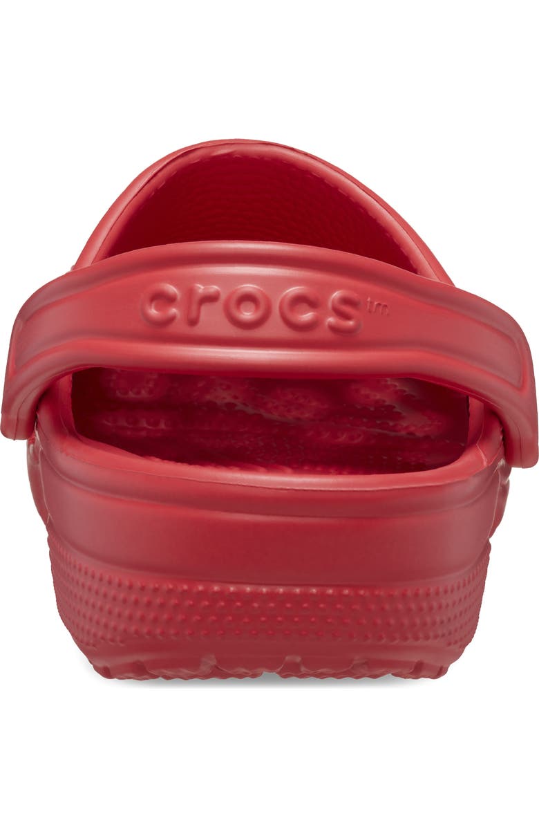 CROCS Classic Clog, Alternate, color, Varsity Red