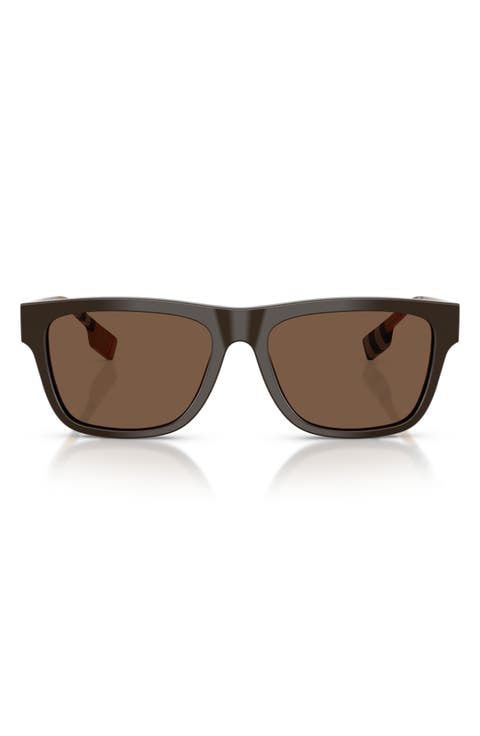 56mm Square Sunglasses