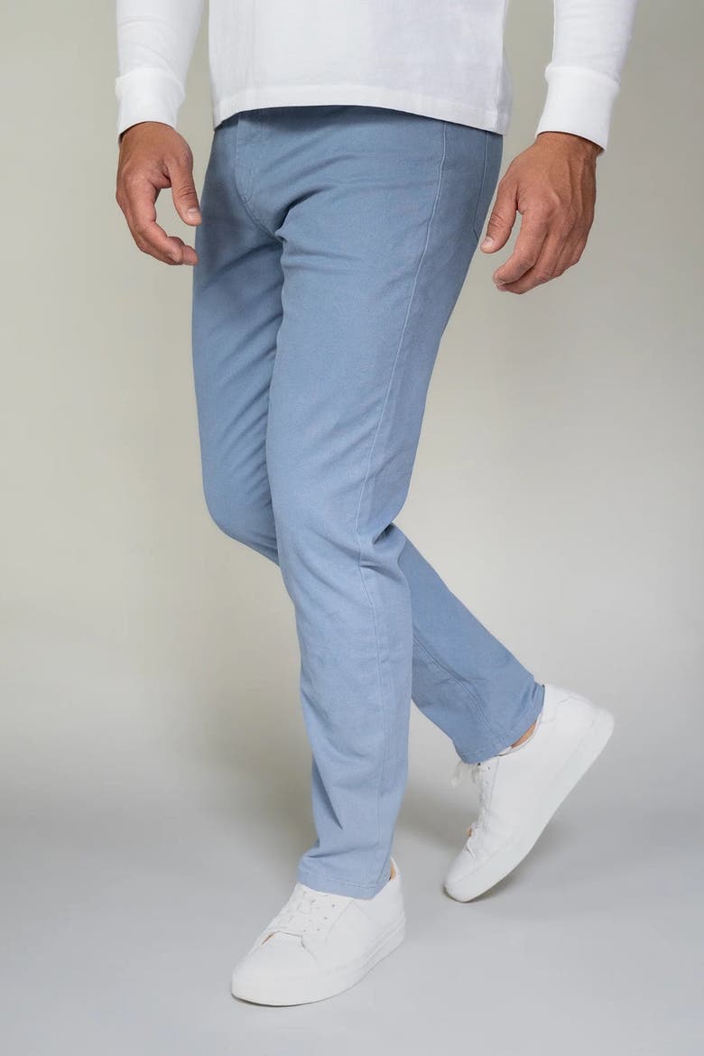 Italian 5-Pocket Pants, Main, color, Slate