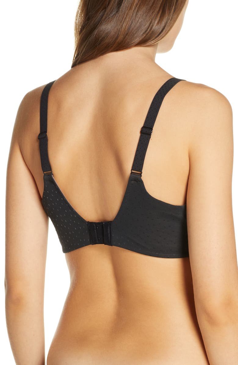 Wacoal Back Appeal<sup>™</sup> Smoothing Underwire Bra, Alternate, color, Black