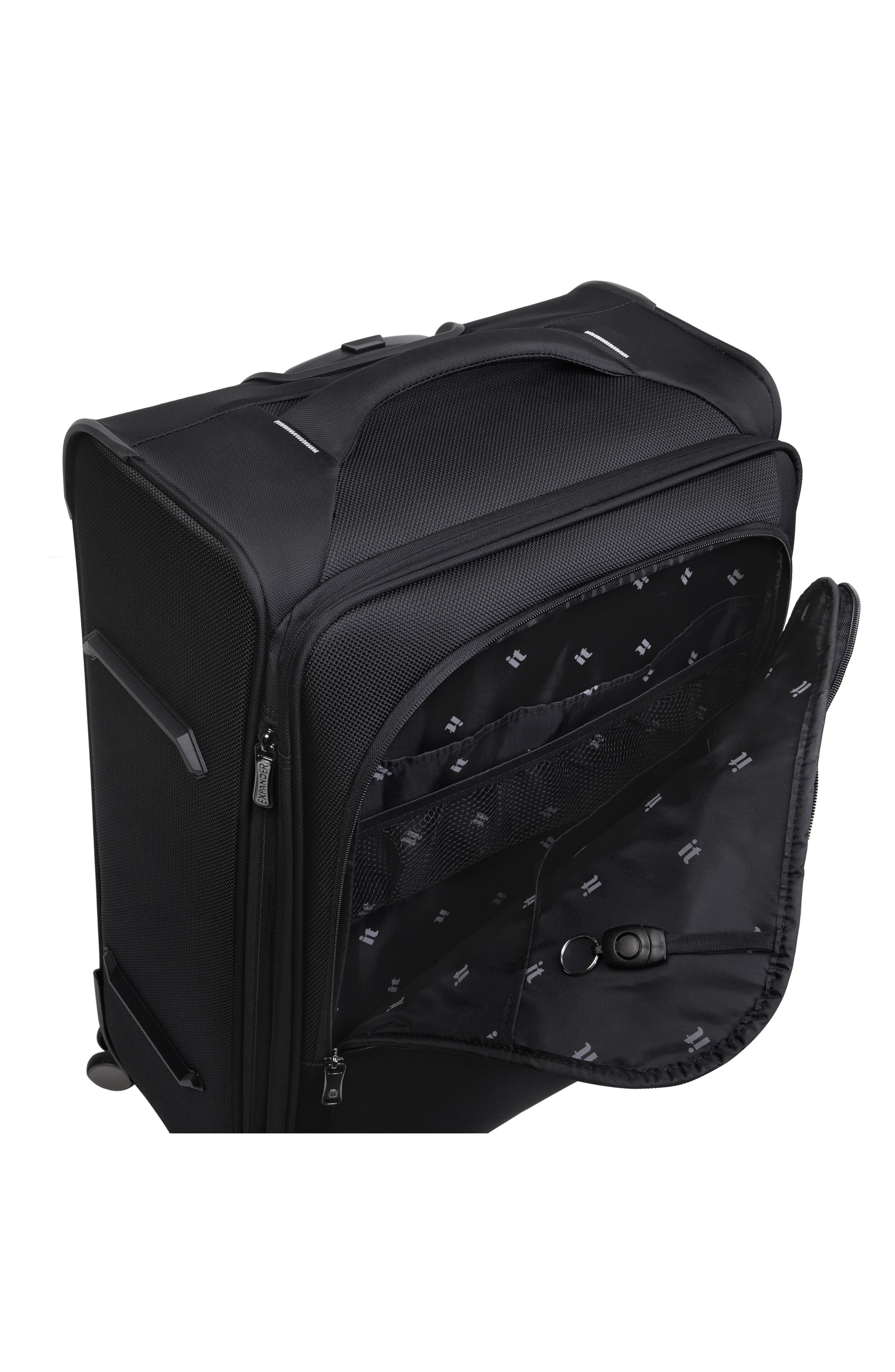IT LUGGAGE Teleported 28-Inch Expandable Spinner Packing Case, Alternate, color, Black