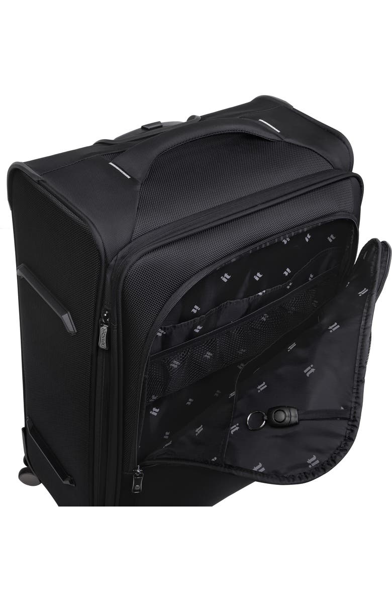 IT LUGGAGE Teleported 28-Inch Expandable Spinner Packing Case, Alternate, color, Black